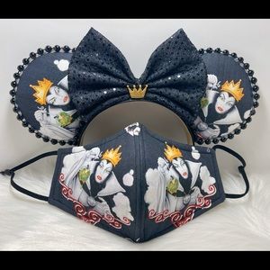 Disney ears and mask set of Disney Villians the Evil Queen from Snow White